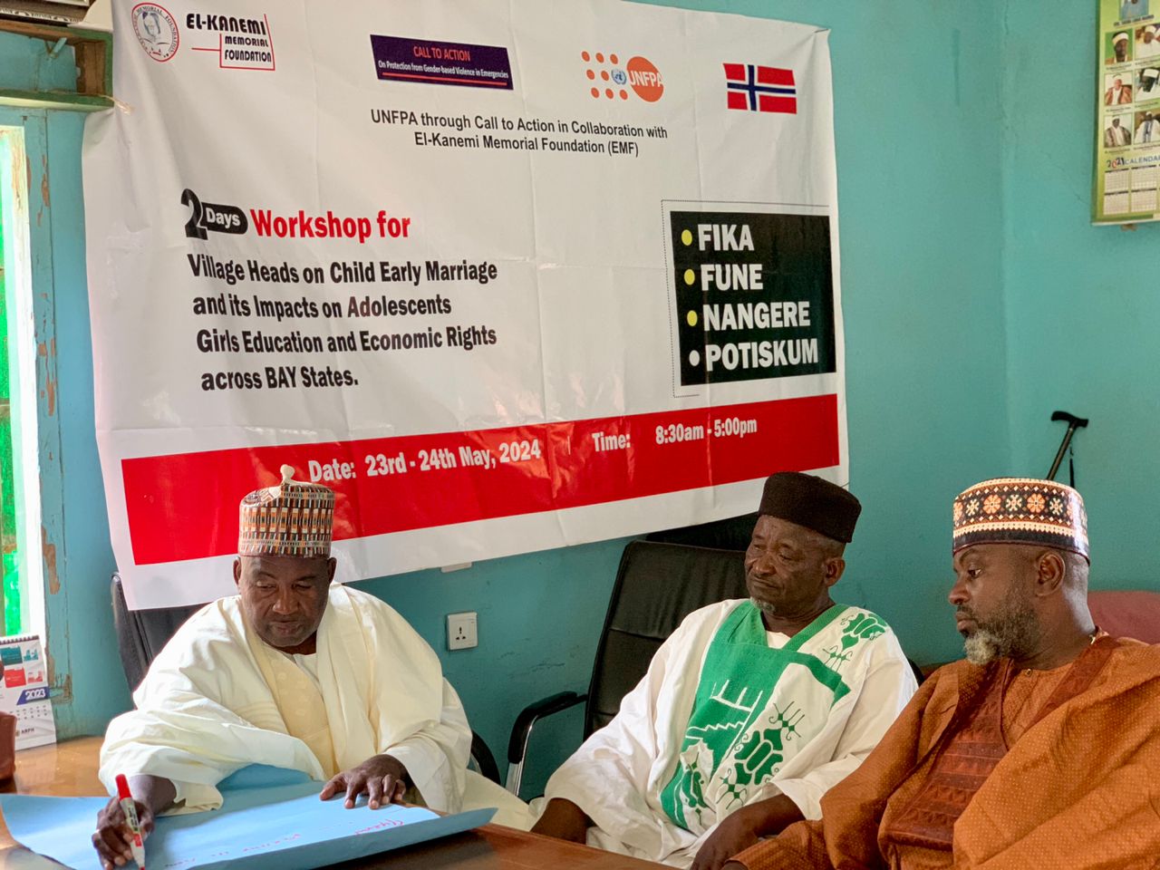 NGO trains village heads on tackling early marriage in Borno, Yobe